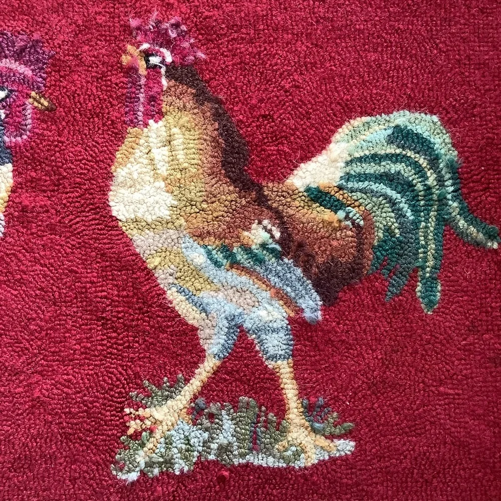 C & F Home red hooked